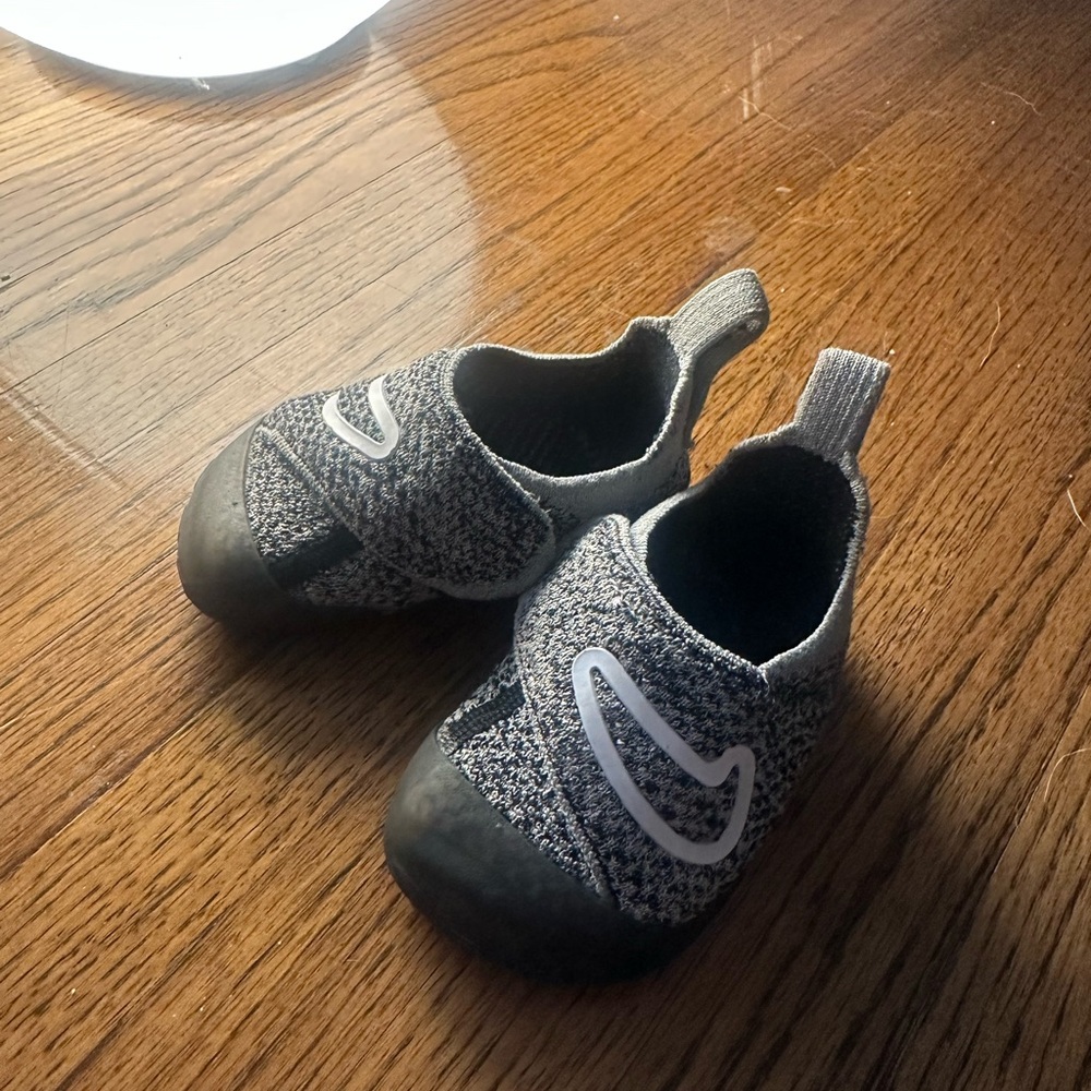 Nike Black and Gray Swoosh 1